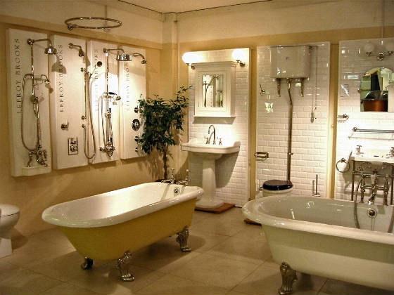 lefroy brooks bath displays