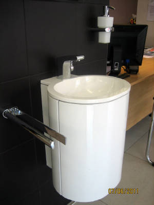 Keuco small cloakroom vanity unit